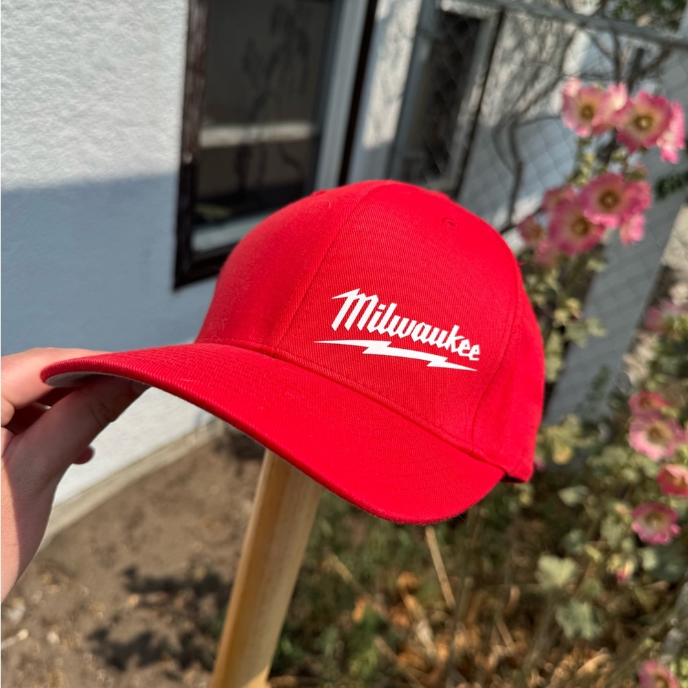 Red Milwaukee FlexFit Cap